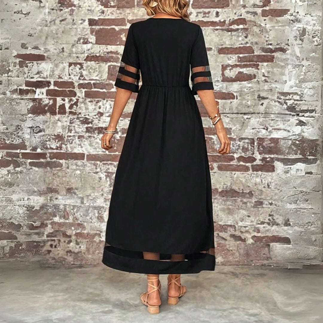 Women's Empire-Waist Midi Dress