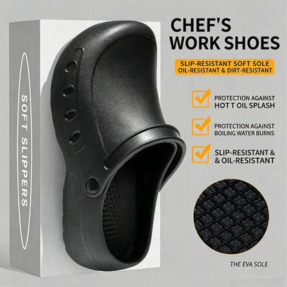 Slip-On Kitchen Work Clogs