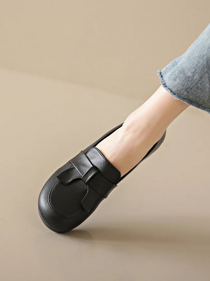HIGH QUALITY COW LEATHER-LOOK WOMEN'S SHOES