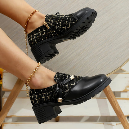 Autumn Fashion Spring Small Leather-Look Moccasins Shoes