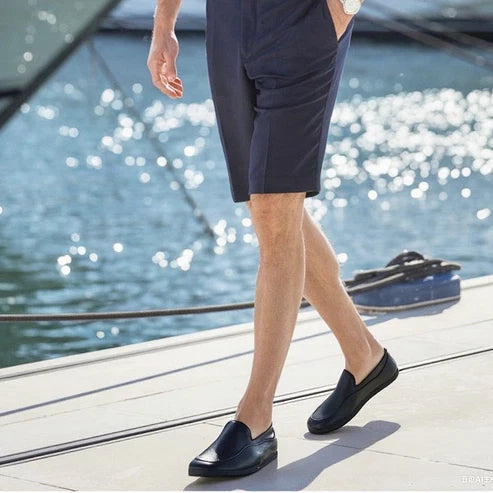 Men's Wide Fit Slip-On Loafers