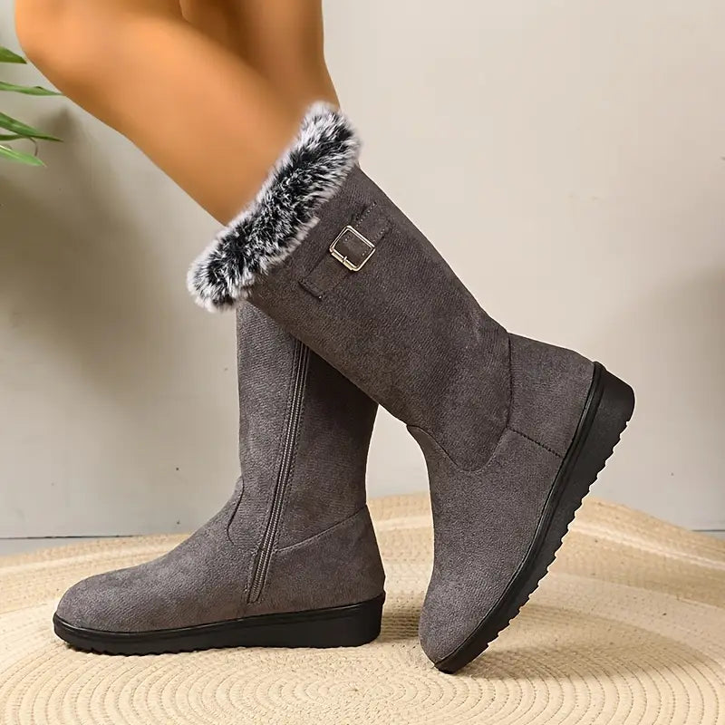 Women's Fashionable ankle-high winter snow boots