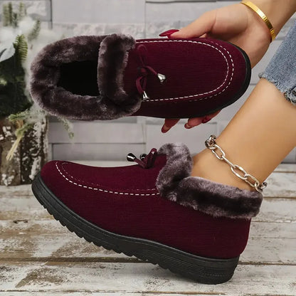 Women’s Wool-Lined Non-Slip Winter Shoes