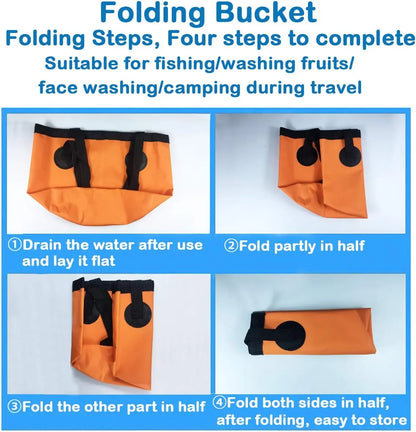 Foldable 20L Outdoor Water Bucket