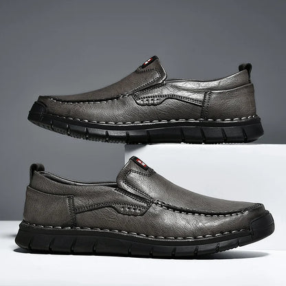 Men’s Leather-Look Loafers
