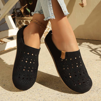 Women’s Breathable Perforated Mule Clogs