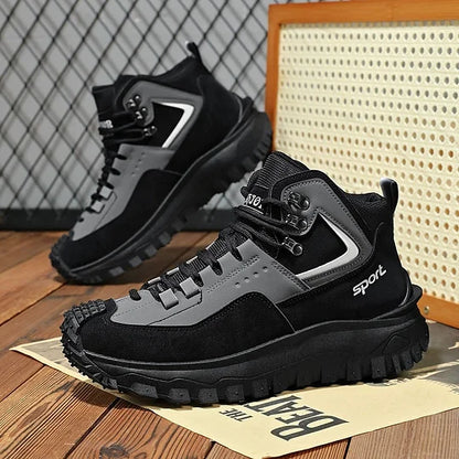Men’s Heavy-Duty Waterproof Orthopaedic Hiking & Work Boots