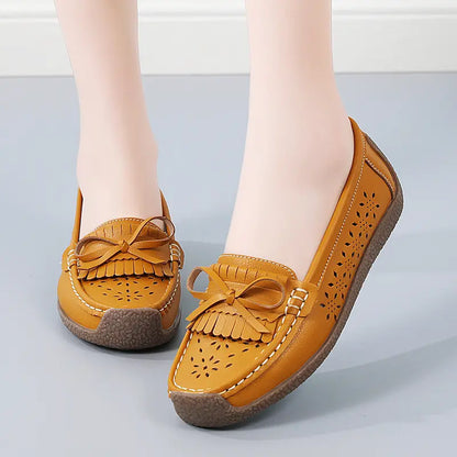 Women’s Leather-Look Loafers