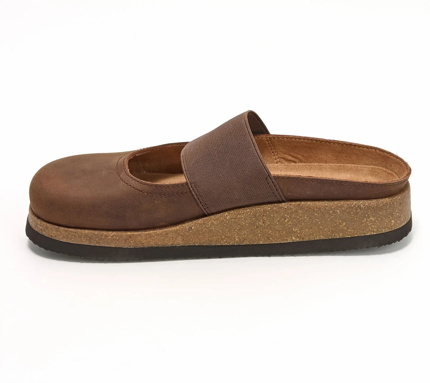 Women's Embossed Slip On Platform Clogs
