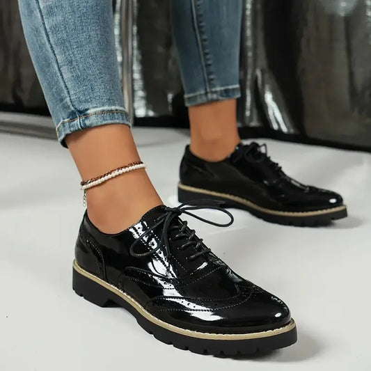 Women’s Comfort Leather-Look Shoes