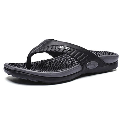 Men’s Textured Footbed Flip-Flops
