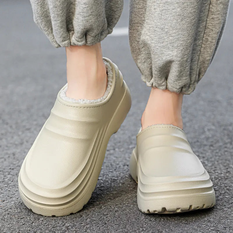 Lined Slip On Winter Clogs