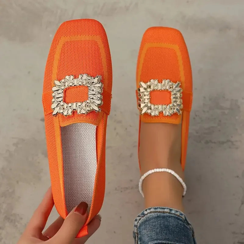 Women's Sparkle Comfort Slip-On Flats