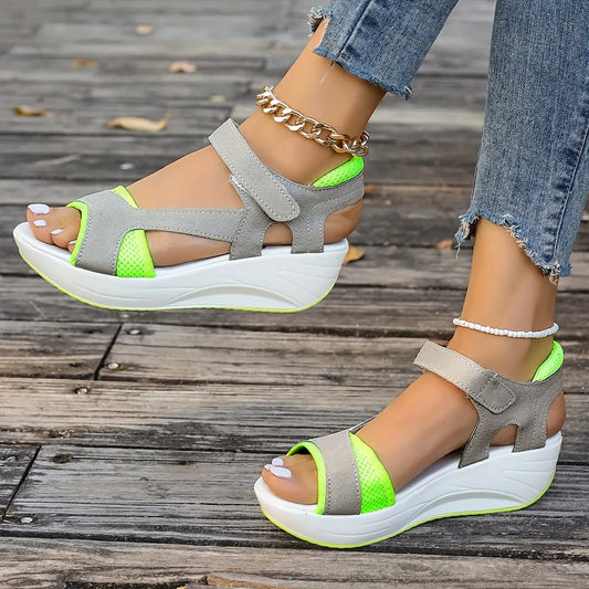 Women's Casual Platform Wedge Sports Sandals