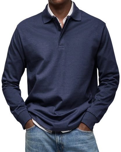 Men’s Harrington Long Sleeve Polo