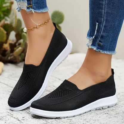 Women’s Slip-On Knit Walking Shoes