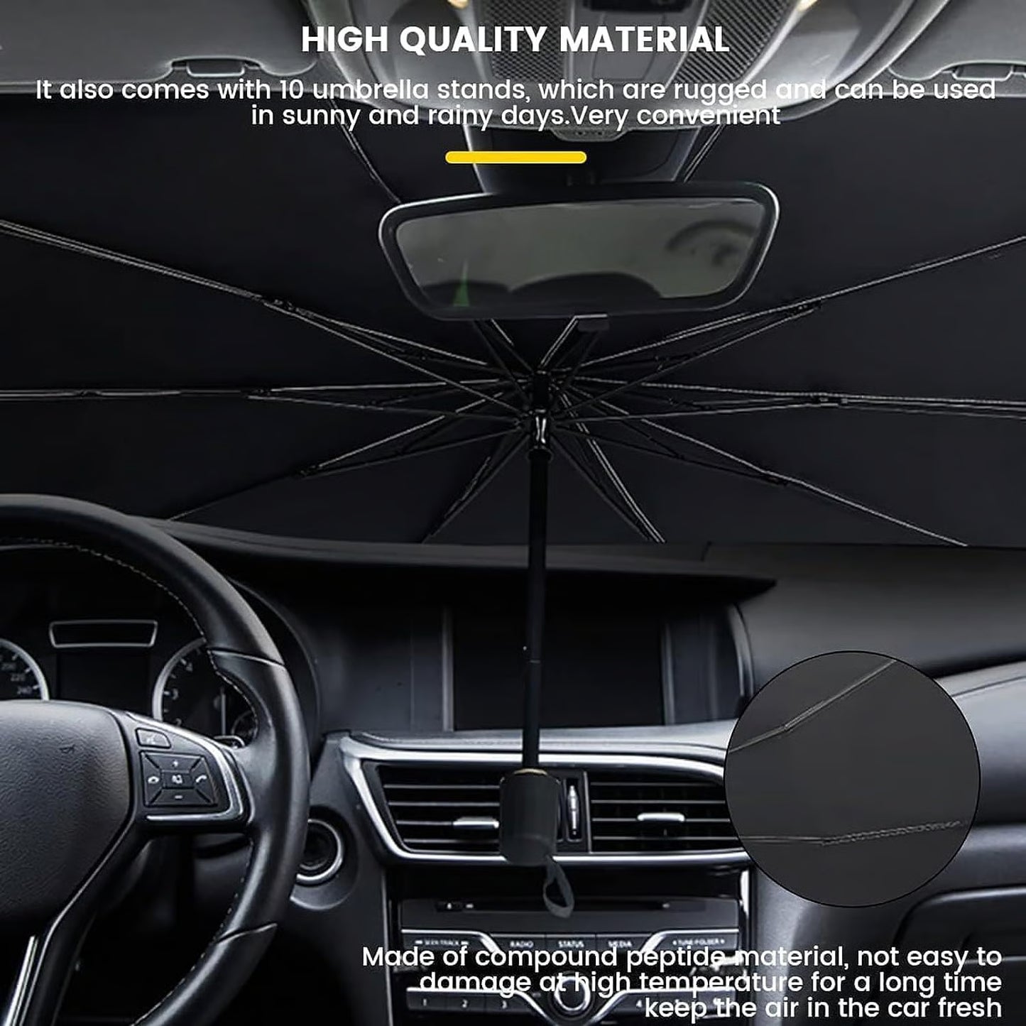 Car Windshield Sun Shade Umbrella