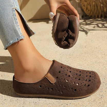 Women’s Breathable Perforated Mule Clogs