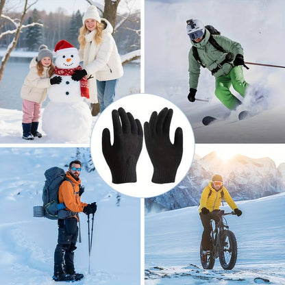 USB-Powered Heated Touchscreen Gloves with Auto Shut-Off