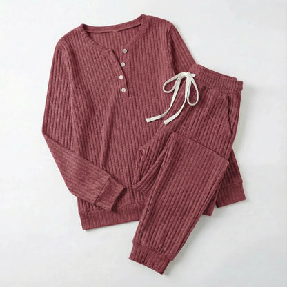 Women’s Soft-Knit Relaxed Comfort Loungewear Set
