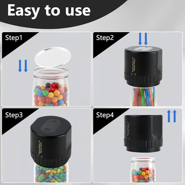 Electric Mason Jar Vacuum Sealer