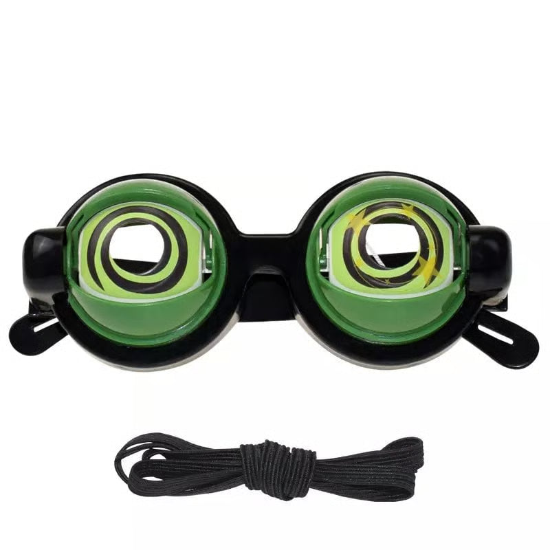 Funny Crazy Eyes Party Glasses Props