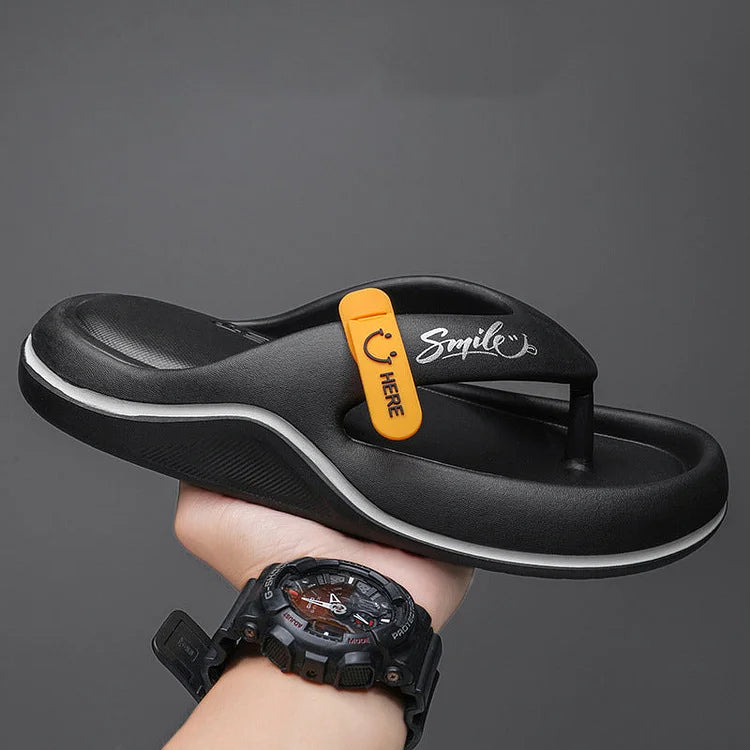 Men’s Casual Beach Flip-Flop Slippers