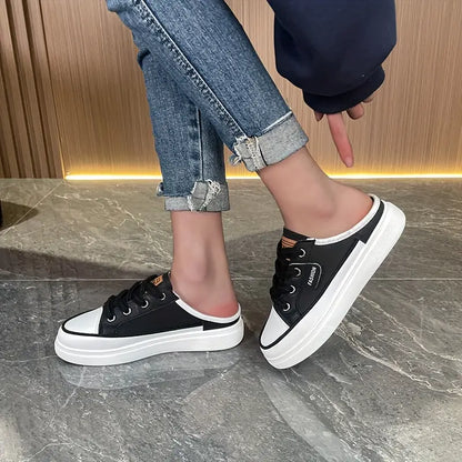 Women's Flat Mule Sneakers