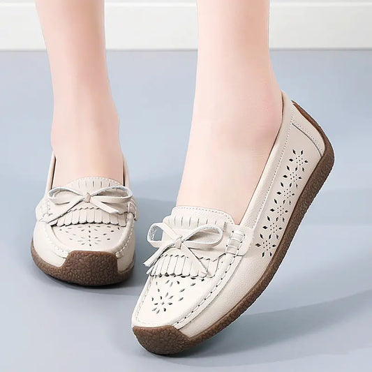 Women’s Leather-Look Loafers