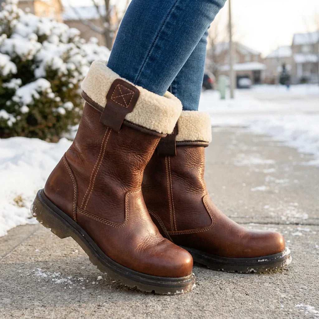 Women’s Cosy Faux Fur-Lined Winter Boots