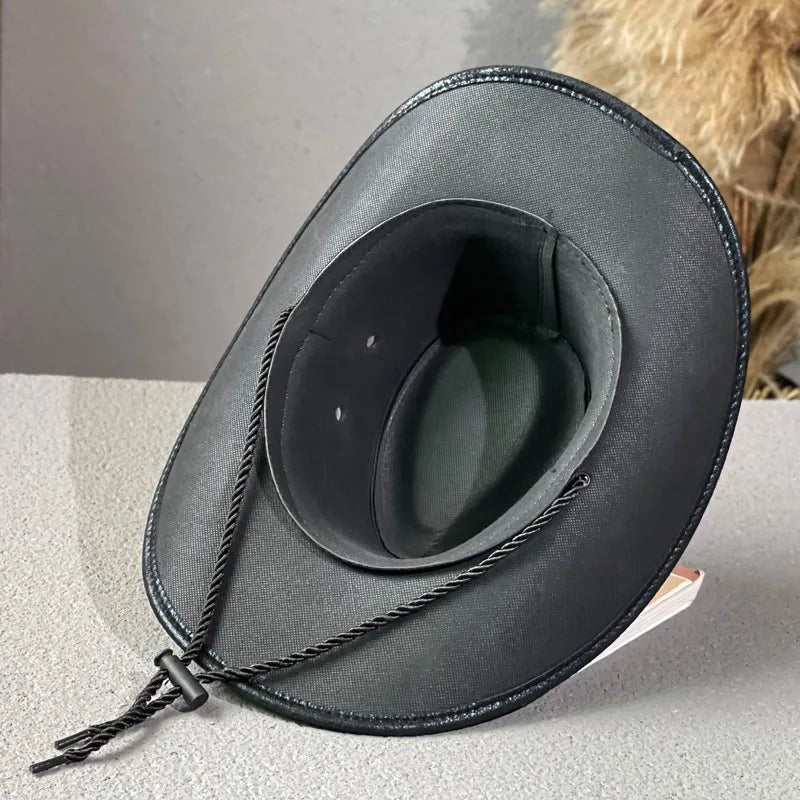 Men’s Western-Style Studded Cowboy Hat