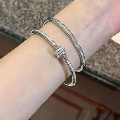 Women’s Gold & Silver Mixed Metal 5-Piece Bracelet Set
