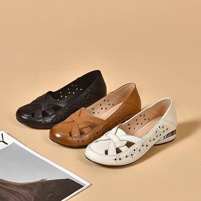 Women's Cut Out Slip On Shoes