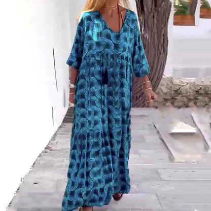 Women’s Plus Size Relaxed Flowy Everyday Dress