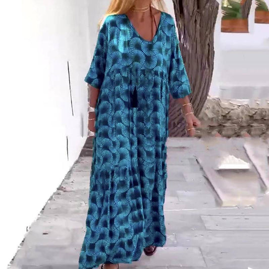 Women’s Plus Size Relaxed Flowy Everyday Dress