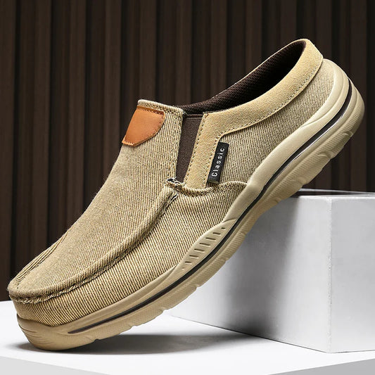 Men's Slip-On Loafers – Wide Toe, Supportive Design & Water-Resistant
