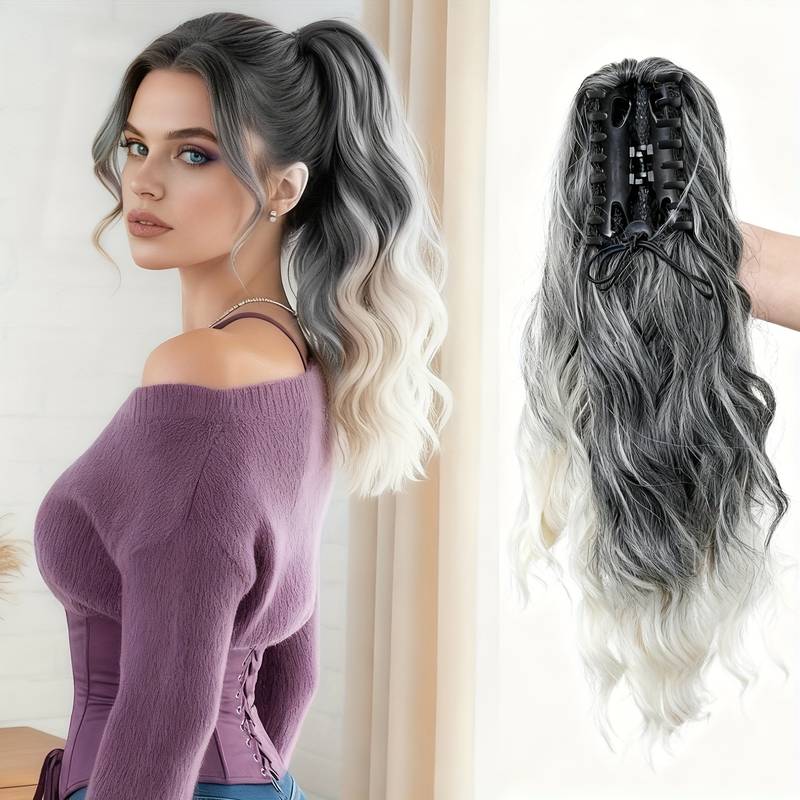 Women’s Water Wave Clip-In Ponytail Extension