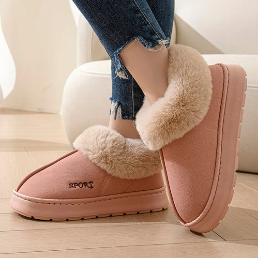 Last Day 50% OFF – Cozy Plush-Lined Winter Shoes for Women
