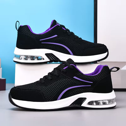 Women’s Mesh Air-Cushion Walking Trainers