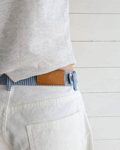 Women’s Contrast Stripe Waist Straight-Leg Trousers