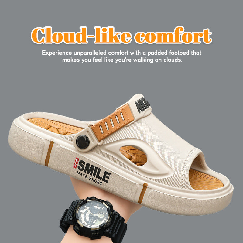 Cloud High-Grade Anti-Skid Men's Slippers