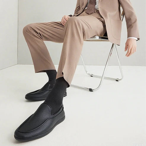 Men's Wide Fit Slip-On Loafers