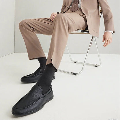 Men's Wide Fit Slip-On Loafers