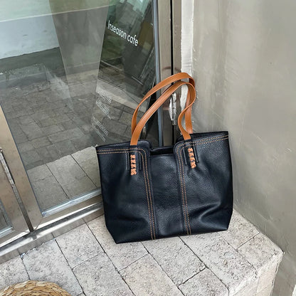 Soft Leather-look Bag