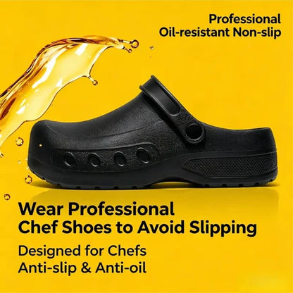 Slip-On Kitchen Work Clogs