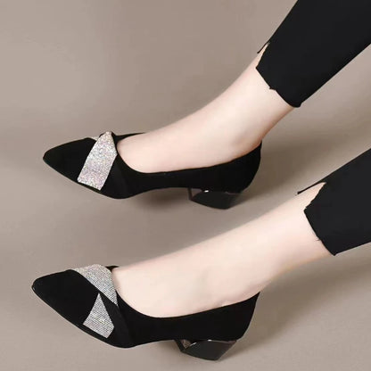 New Non-Slip Flat Leather-look Shoe