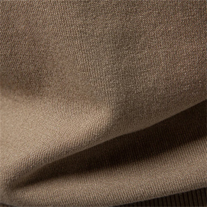 Men’s Vertical Ribbed Henley Knit T-Shirt