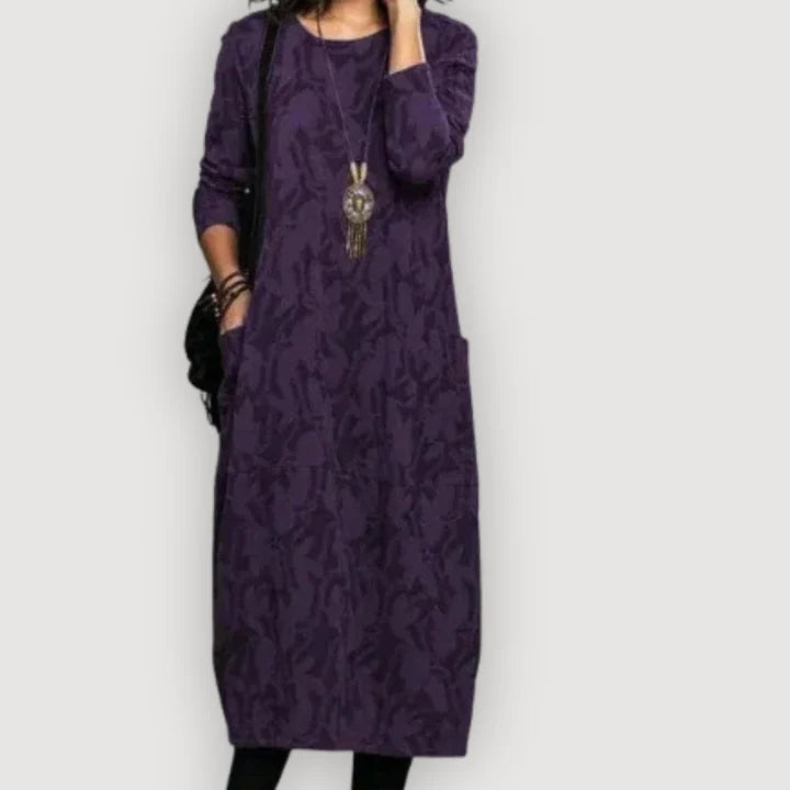 Women’s Relaxed Soft-Feel Pocket Day Dress