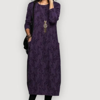 Women’s Relaxed Soft-Feel Pocket Day Dress