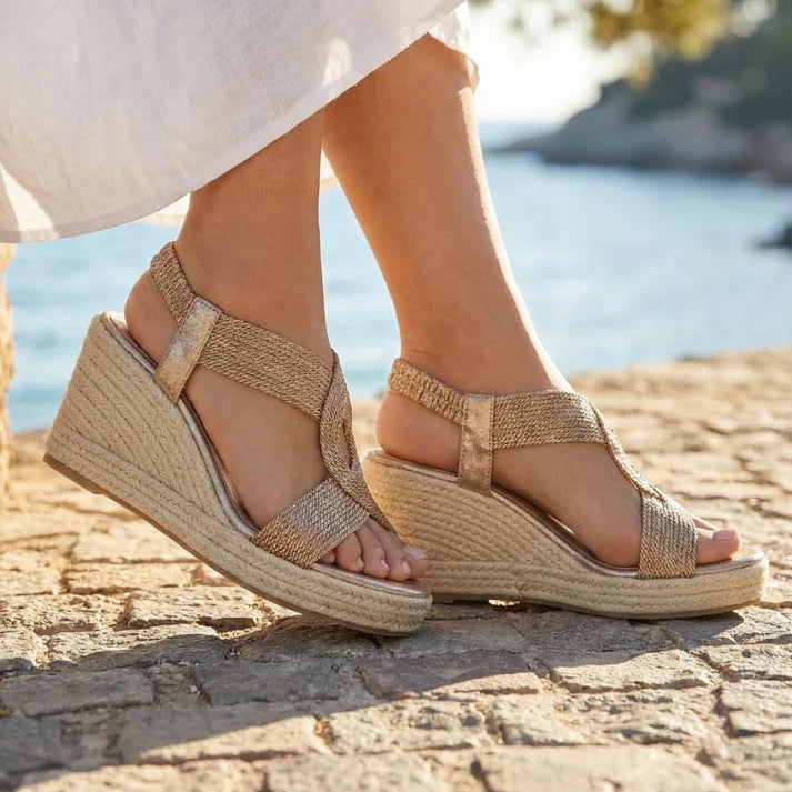 Women’s Braided Wedge Sandals